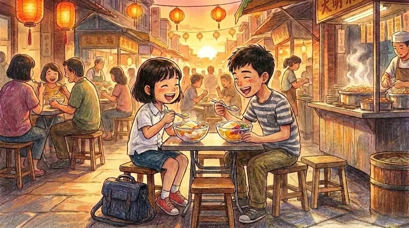 請阿樂吃碗豆花