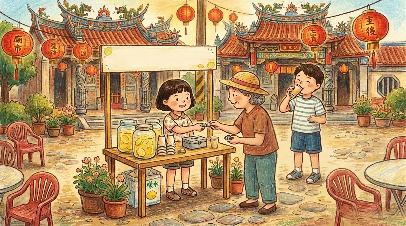 廟口的檸檬水攤