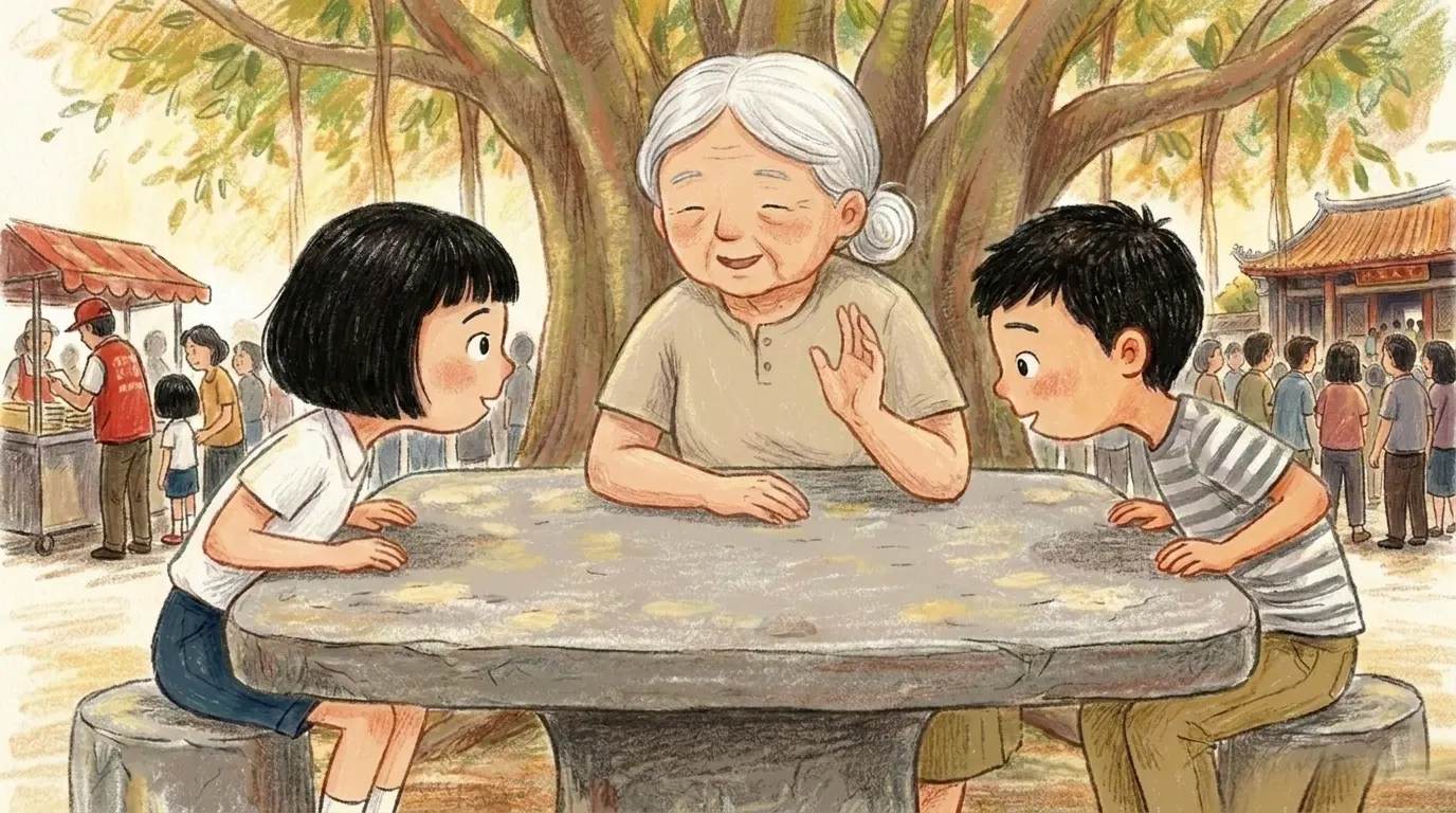 鎮長奶奶的提醒
