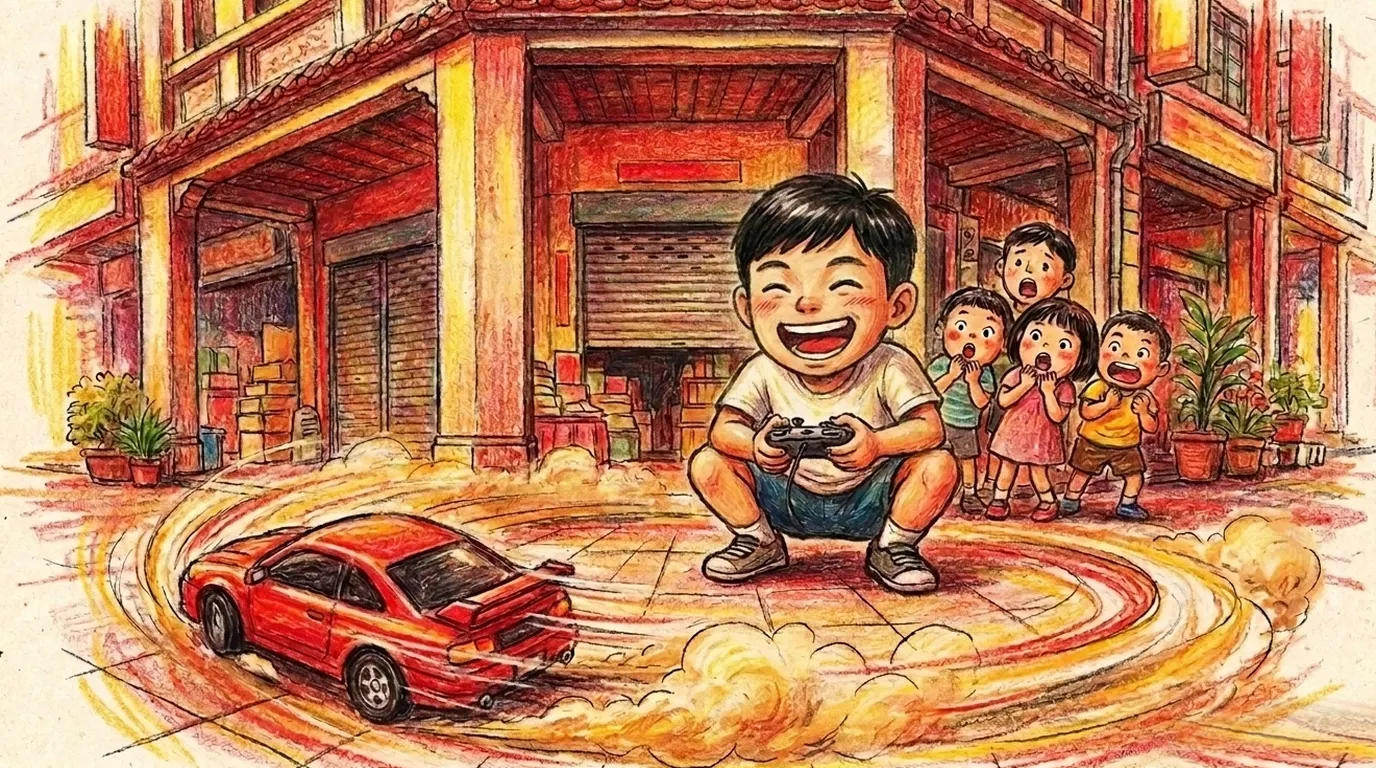 阿樂的新遙控車
